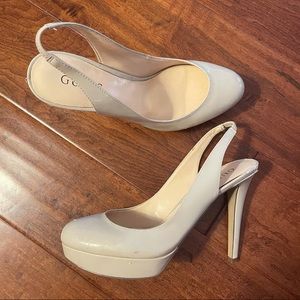 Guess Slingback Nude Pumps